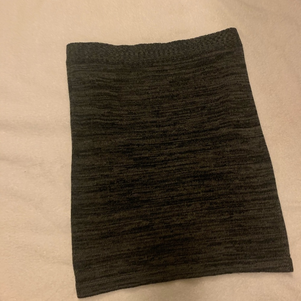Grayish black skirt